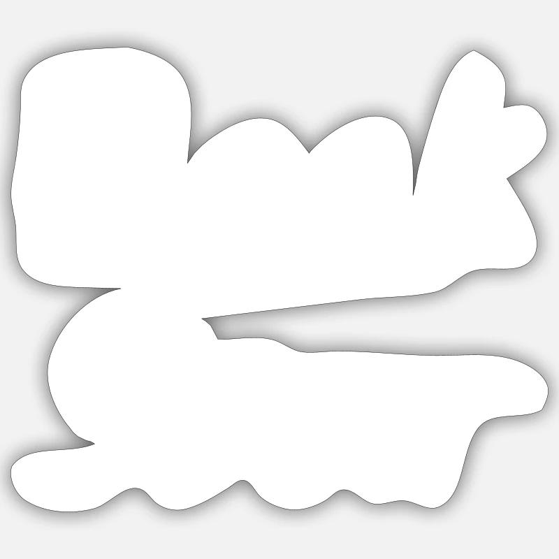 Sticker Größe S (10 x 10 cm) - 