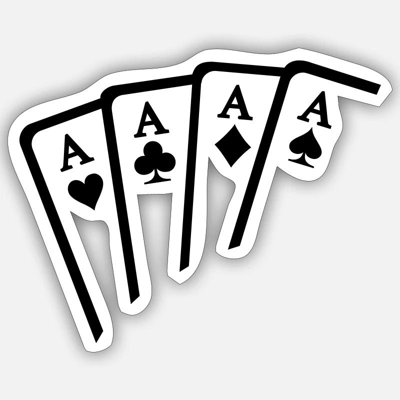 Sticker Größe S (10 x 10 cm) - 