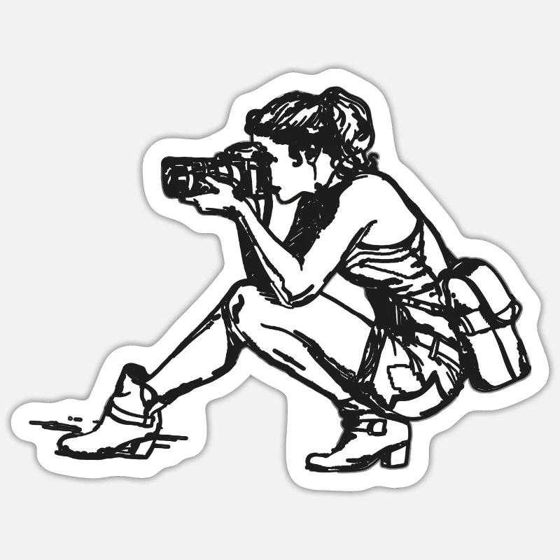 Sticker taille S (10 x 10 cm) - 