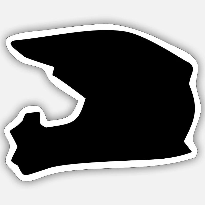 Casco Sticker formato S (10 x 10 cm)