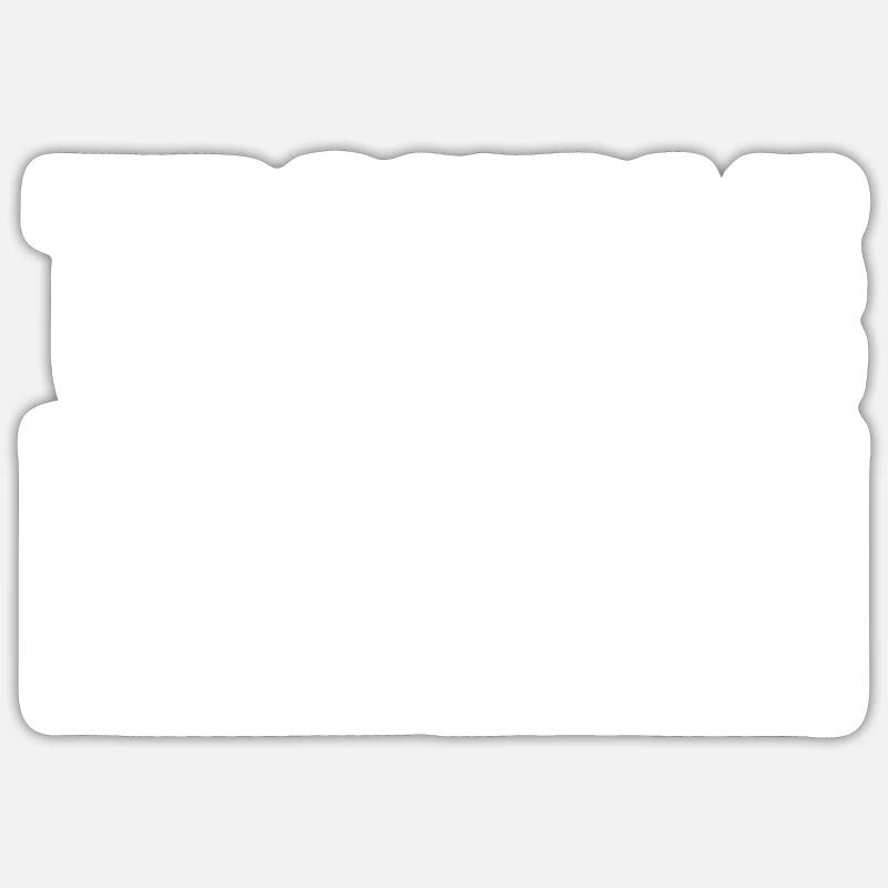 Trouble Maker Rebell Randale Geschenk - Sticker Größe S (10 x 10 cm) - Mattweiß