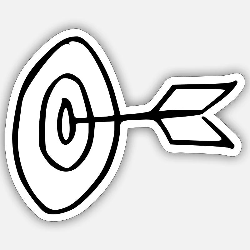 Target Sticker size S (10 x 10 cm)