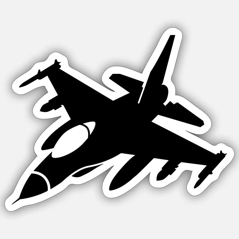 stealth - Sticker taille S (10 x 10 cm) - blanc mat