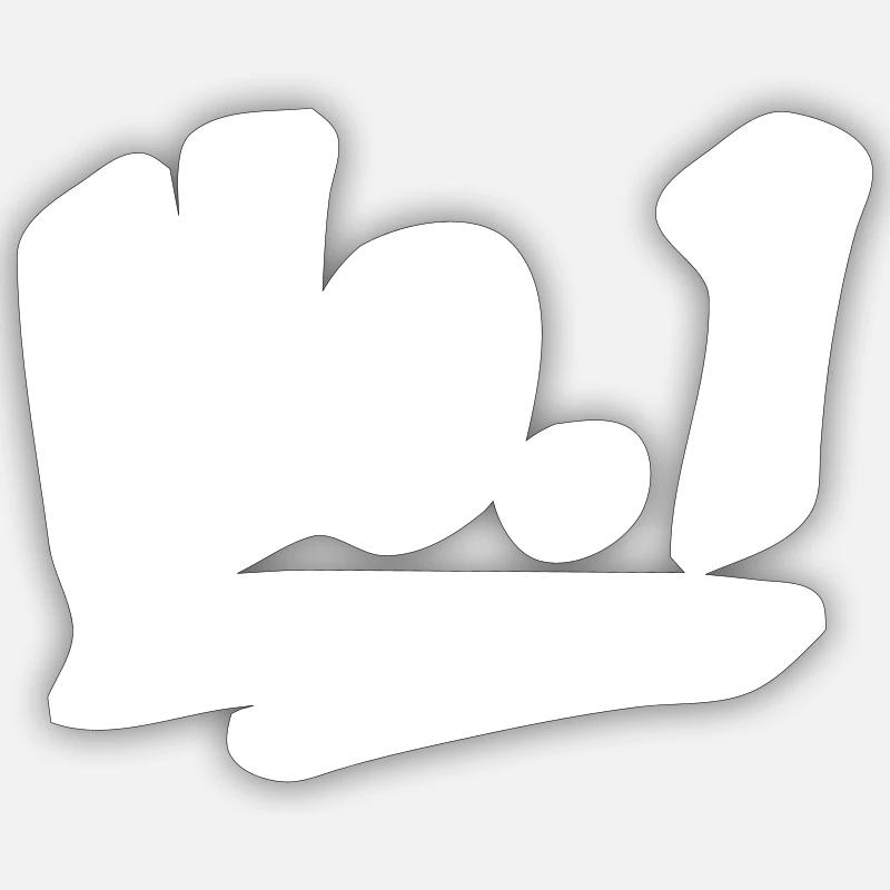 Sticker size S (10 x 10 cm) - 