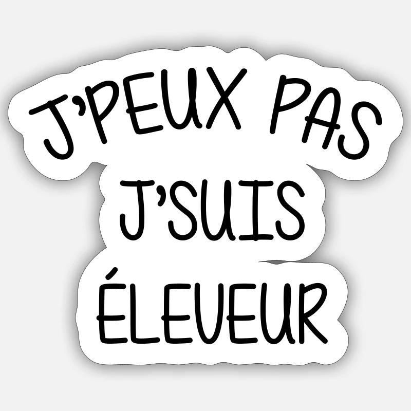 Sticker taille S (10 x 10 cm) - 