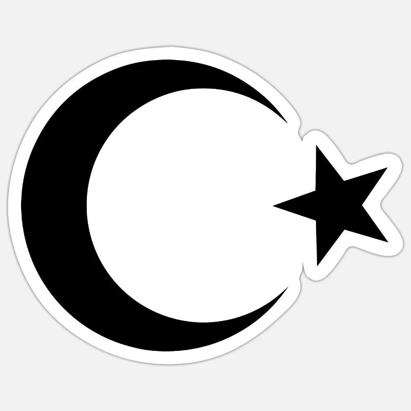 Turkey design Sticker size S (10 x 10 cm)