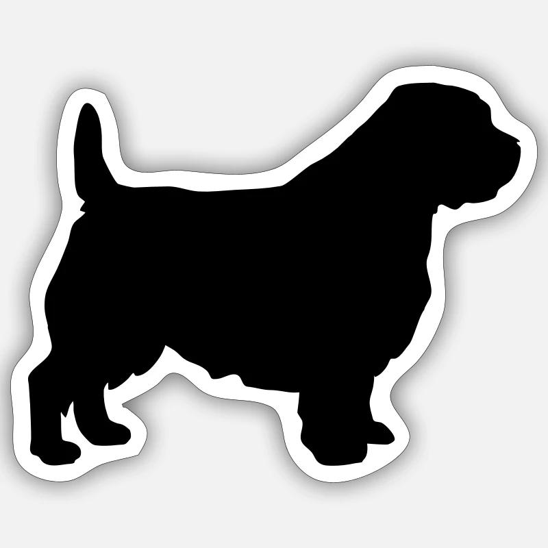 Norfolk Terrier Sticker size S (10 x 10 cm)