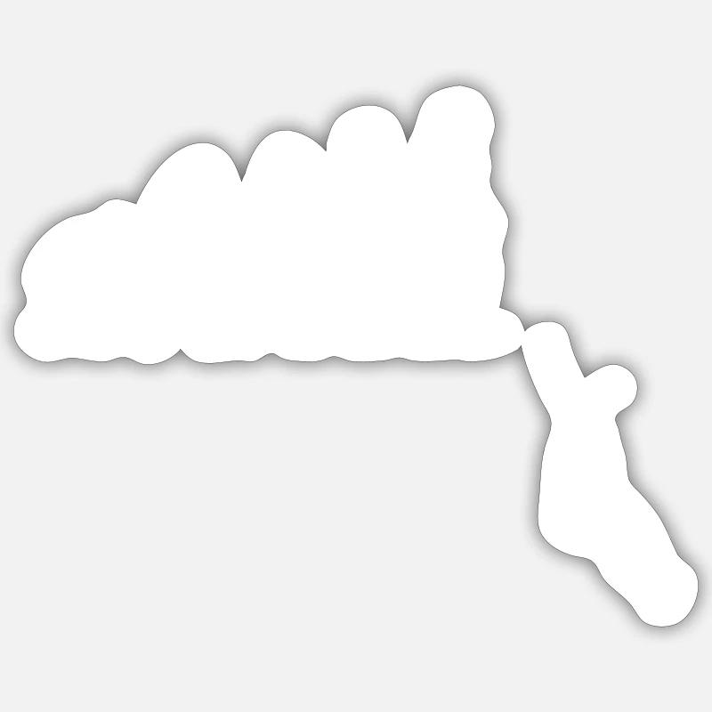 Sticker taille S (10 x 10 cm) - 