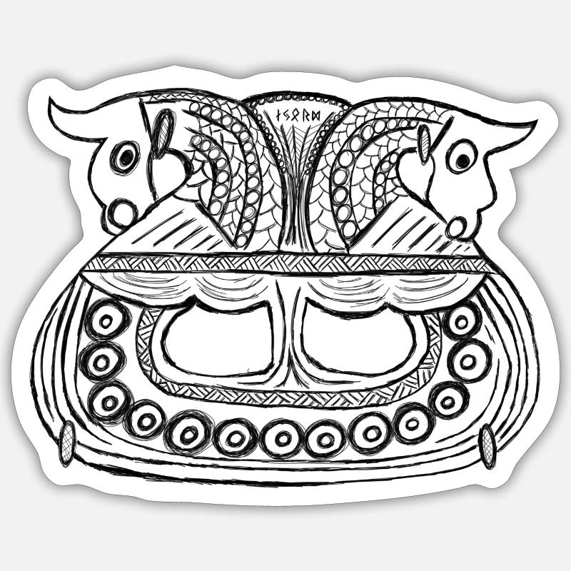 Sticker Größe S (10 x 10 cm) - 