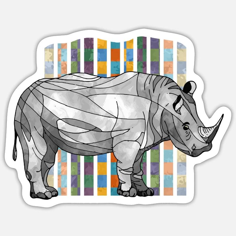 Sticker taille S (10 x 10 cm) - 