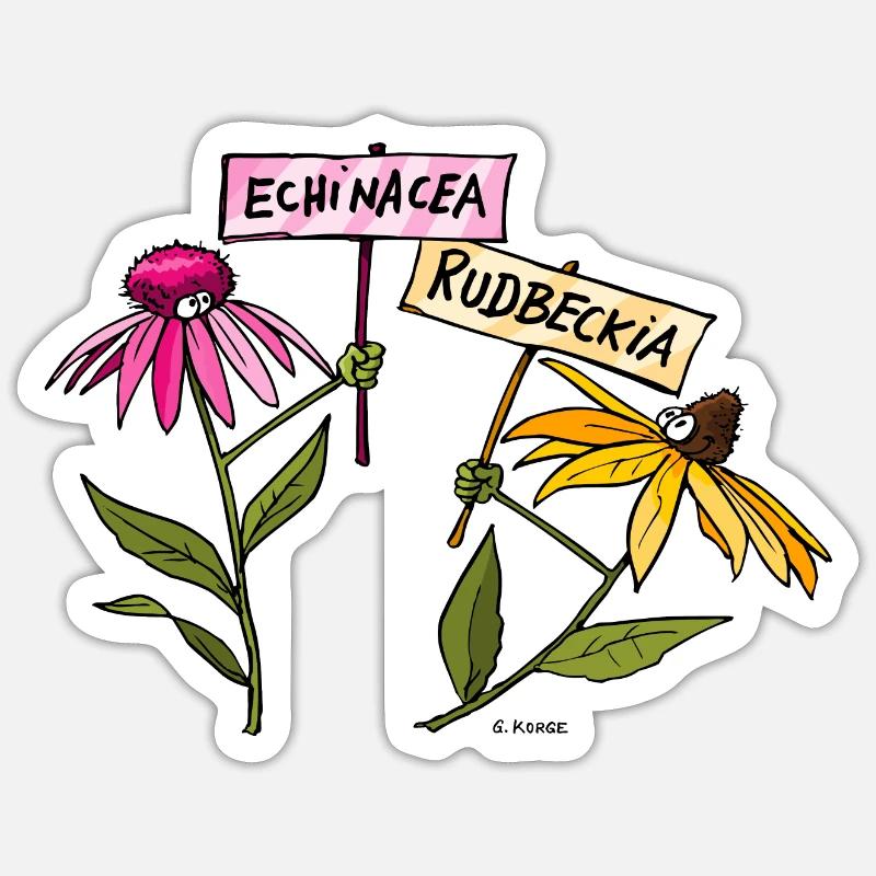 Sonnenhut Sticker Größe S (10 x 10 cm)