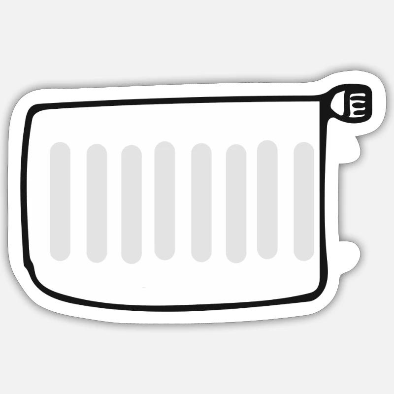 Sticker Größe S (10 x 10 cm) - 