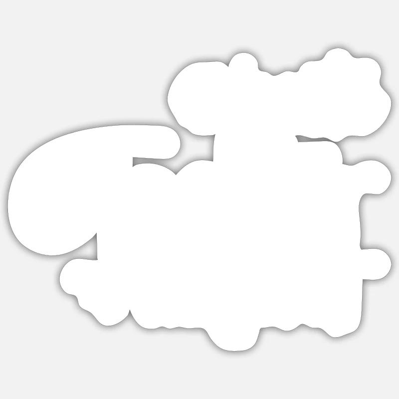 Sticker Größe S (10 x 10 cm) - 