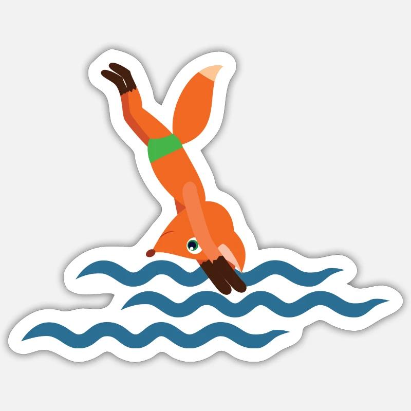Sticker Größe S (10 x 10 cm) - 