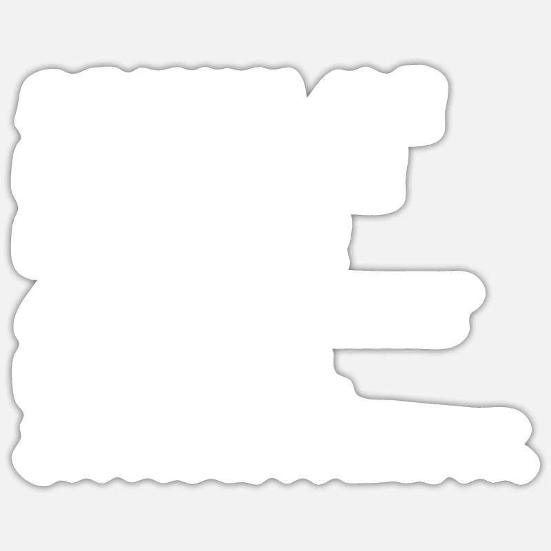 Schokolade | Lustiger Spruch Sticker Größe S (10 x 10 cm)