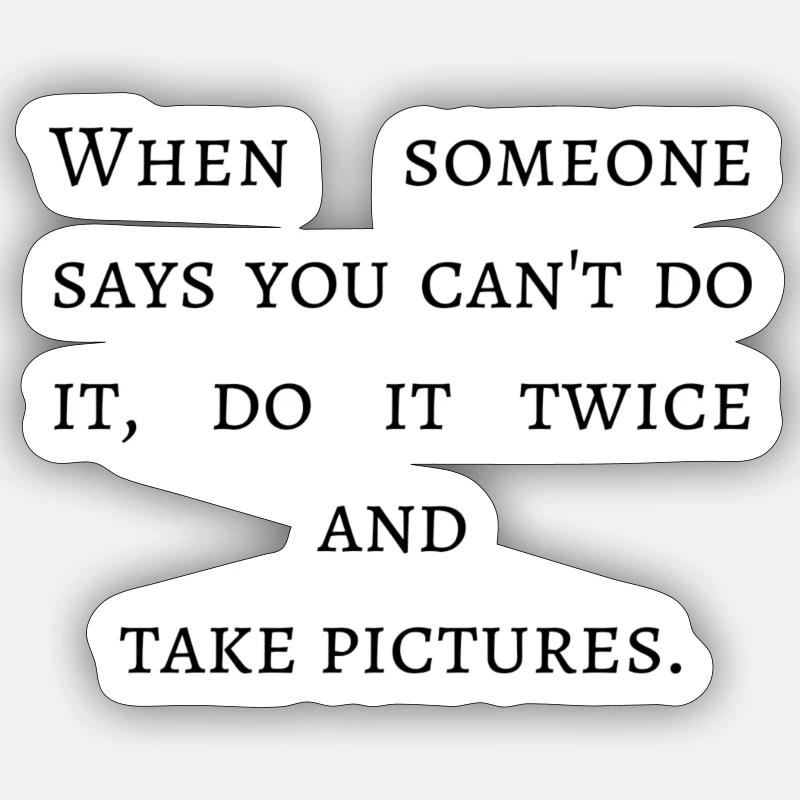 Sticker Größe S (10 x 10 cm) - 