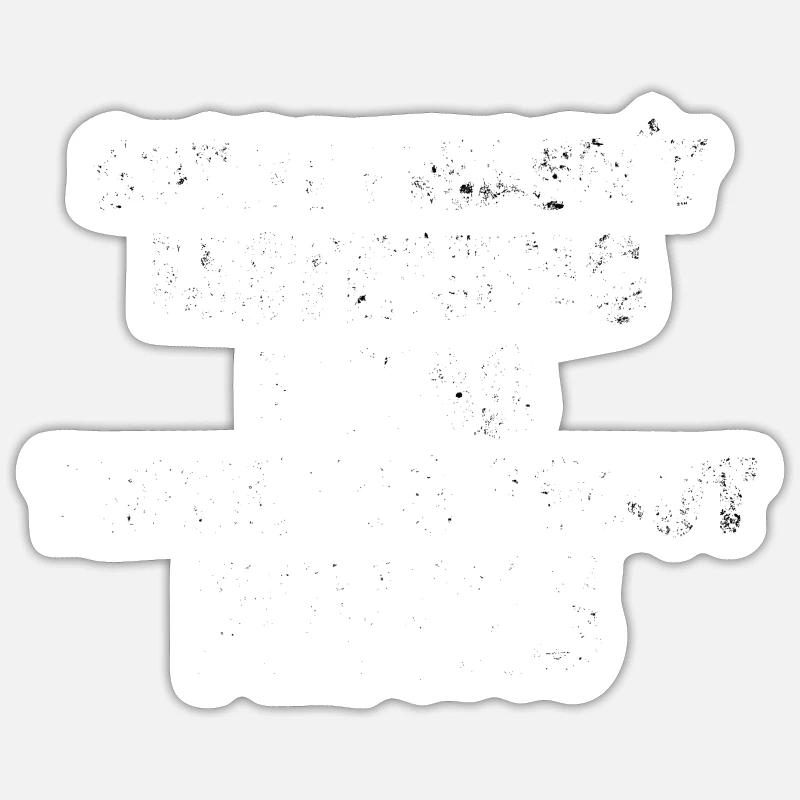 PHYSICS : thinking about physics - Sticker Größe S (10 x 10 cm) - Mattweiß