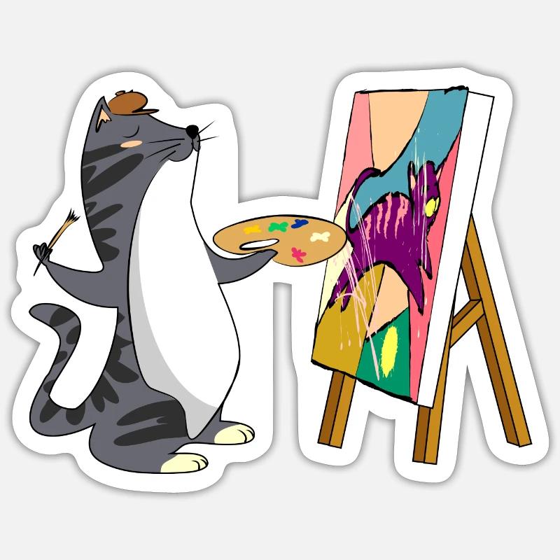 Sticker size S (10 x 10 cm) - 