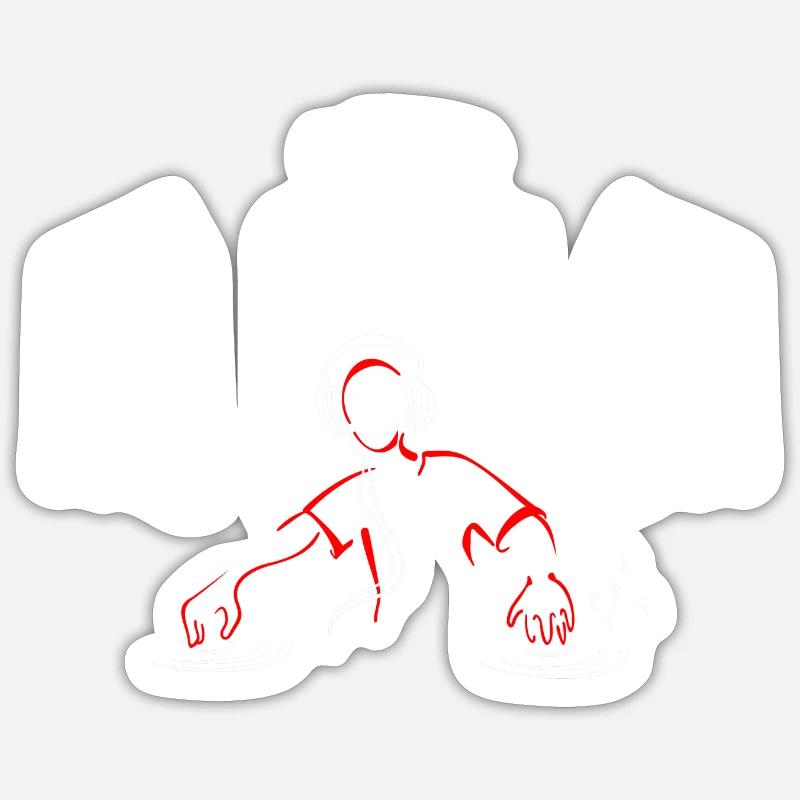 Sticker Größe S (10 x 10 cm) - 