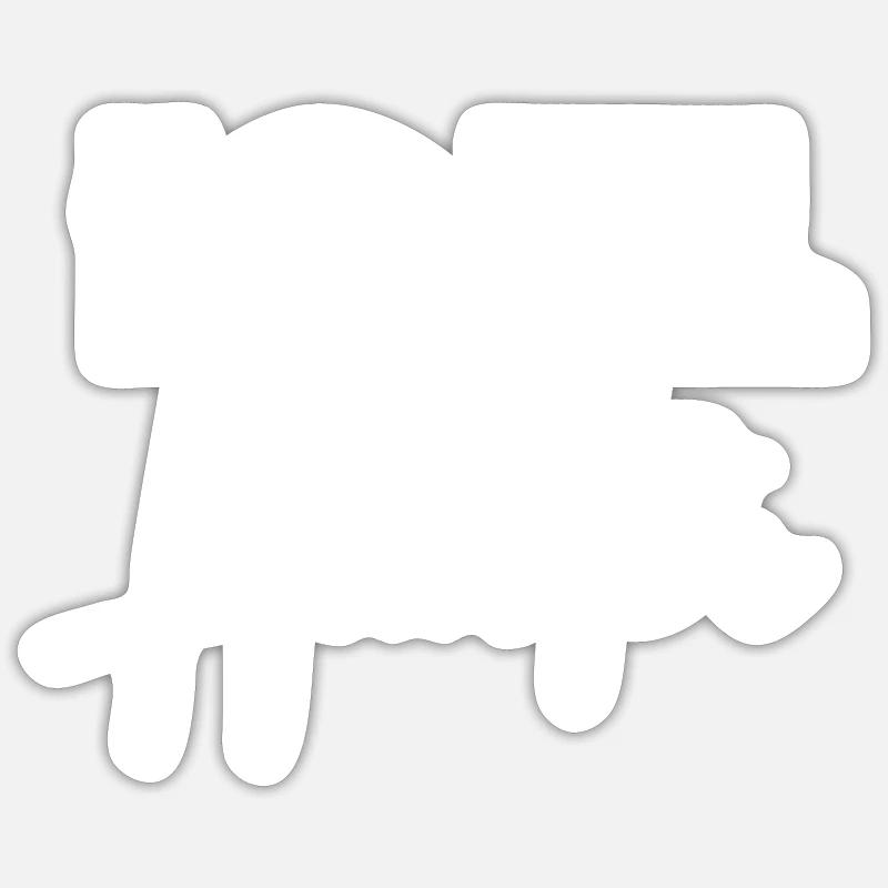 Sticker Größe S (10 x 10 cm) - 
