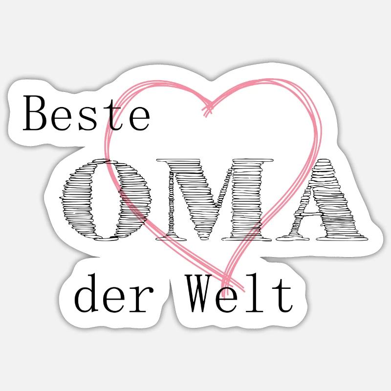 Sticker Größe S (10 x 10 cm) - 