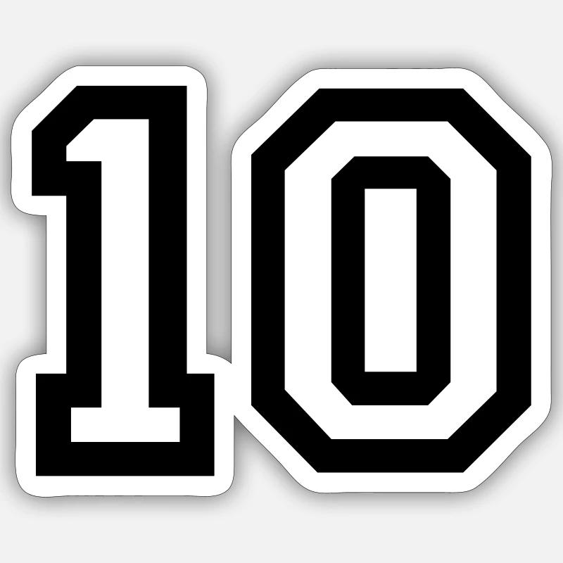 Sticker Größe S (10 x 10 cm) - 