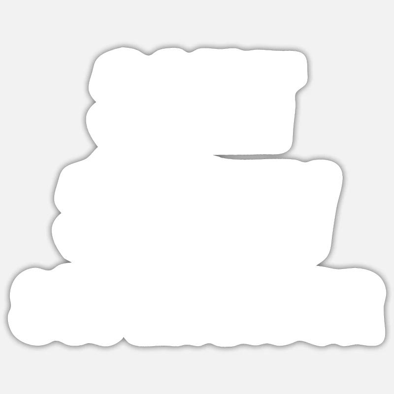 Shit Show Supervisor - Sticker size S (10 x 10 cm) - white matte
