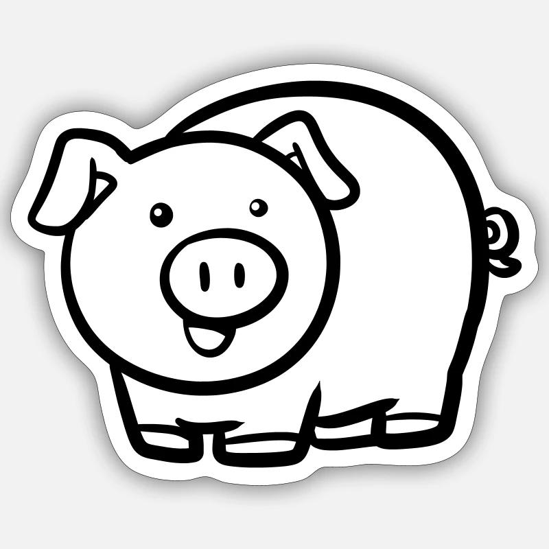 Sticker størrelse S (10 x 10 cm) - 