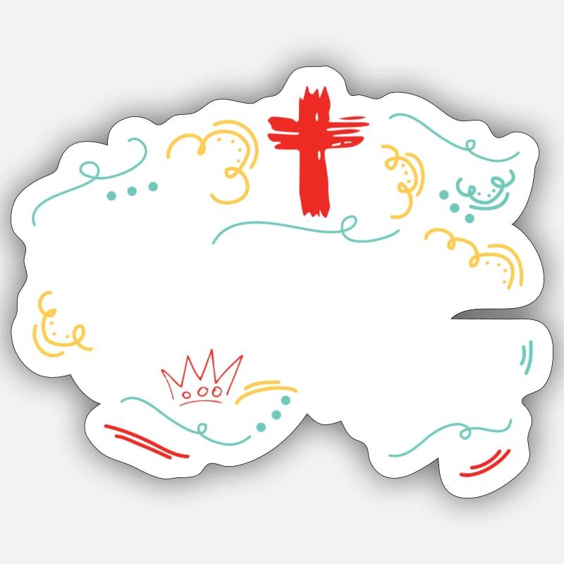 Sticker Größe S (10 x 10 cm) - 