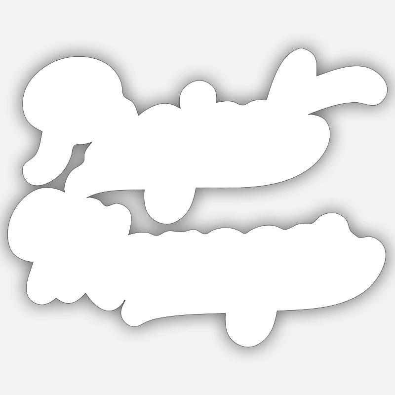 Sticker Größe S (10 x 10 cm) - 