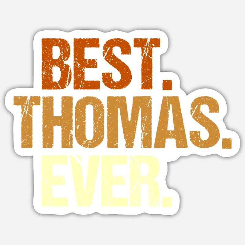 Thomas Sticker size S (10 x 10 cm)