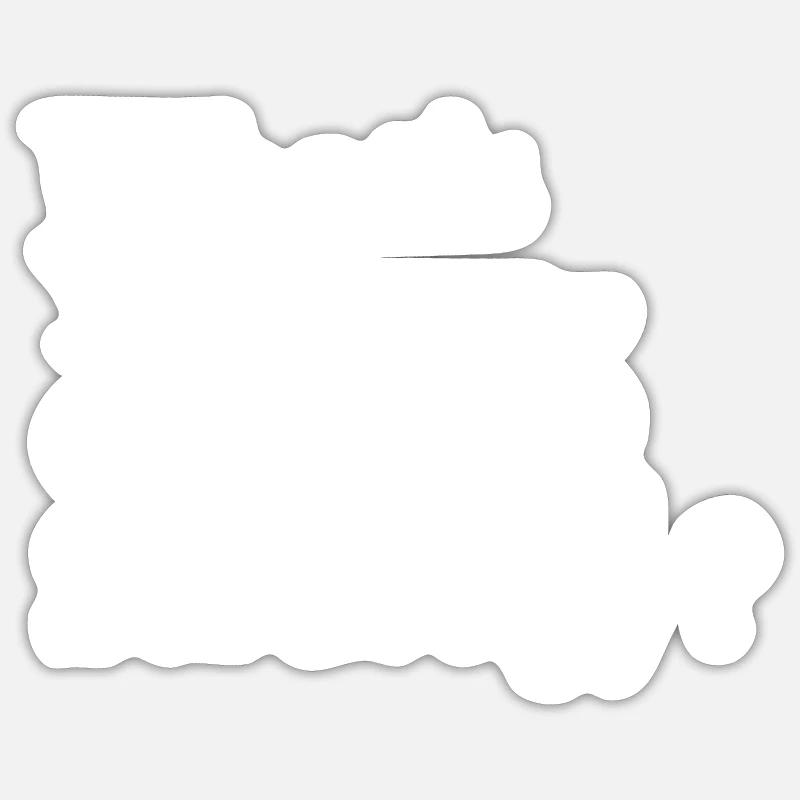 What's your chess strategy - Sticker size S (10 x 10 cm) - white matte