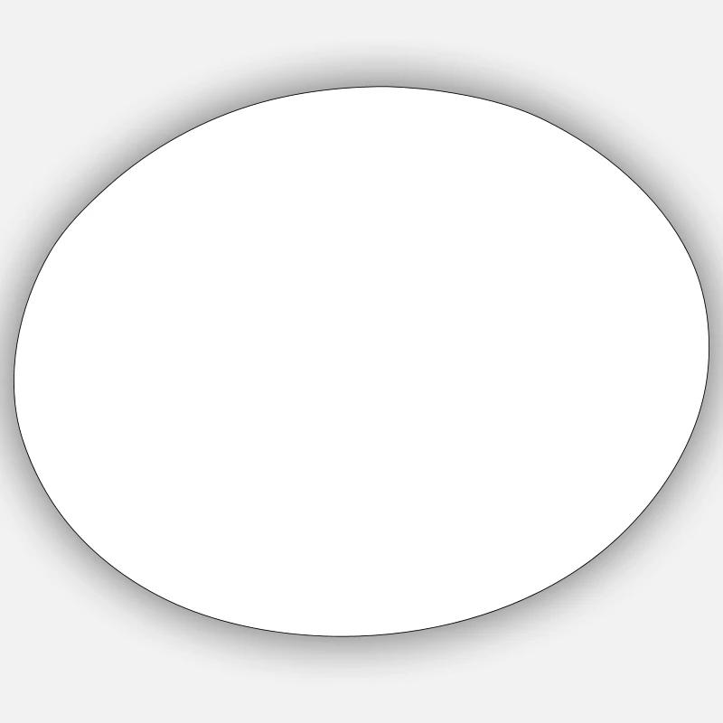 White Sticker size S (10 x 10 cm)