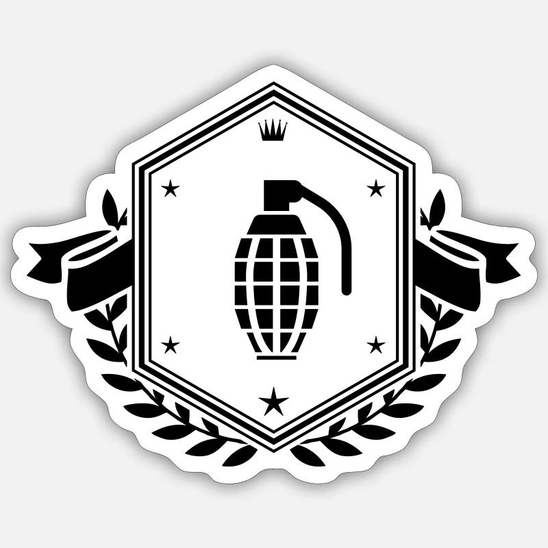 Sticker Größe S (10 x 10 cm) - 