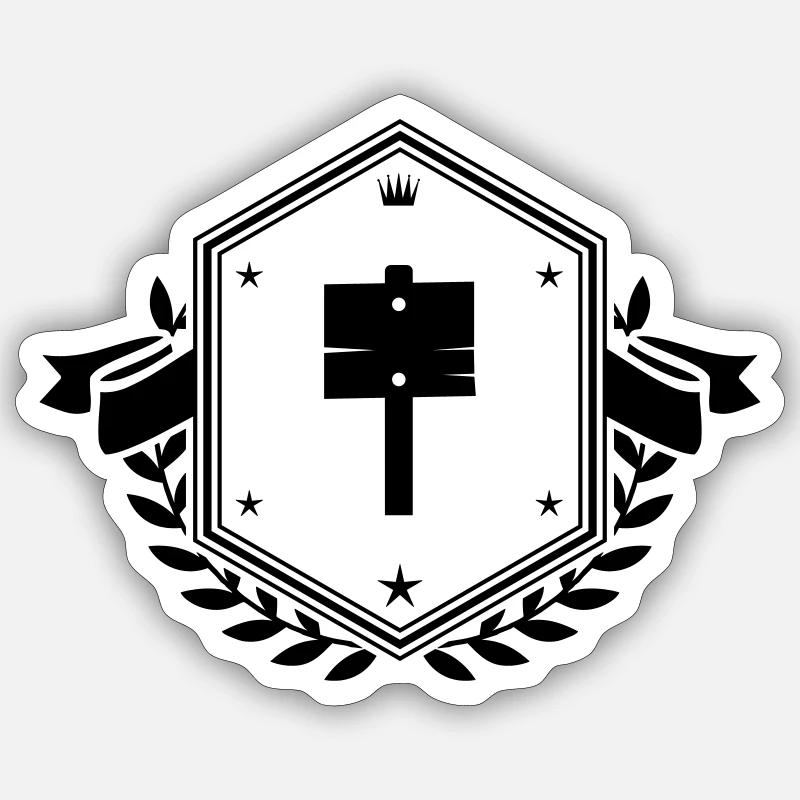 Sticker Größe S (10 x 10 cm) - 