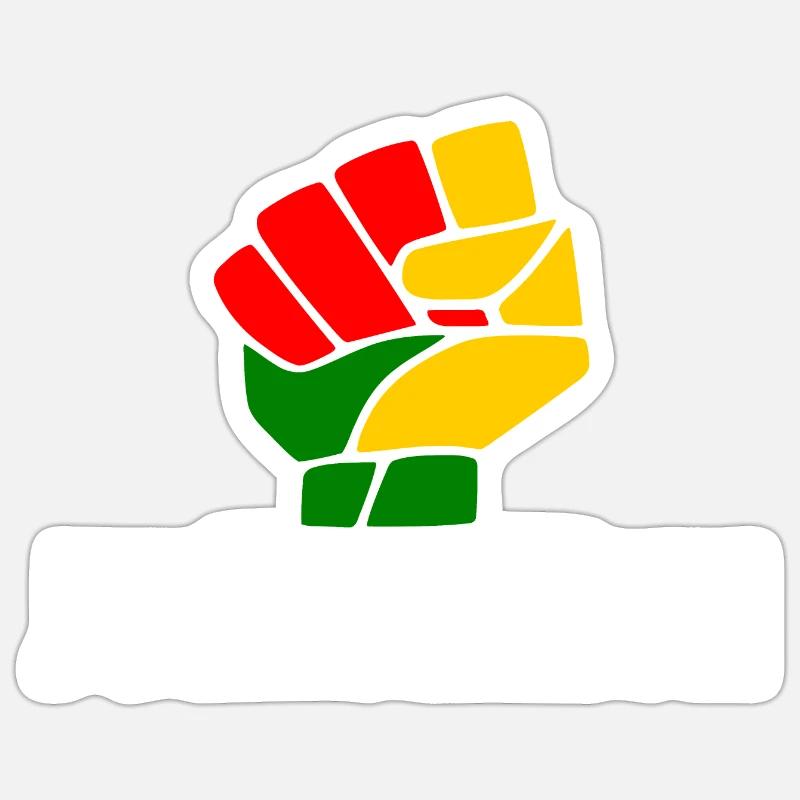 juneteenth Sticker size S (10 x 10 cm)