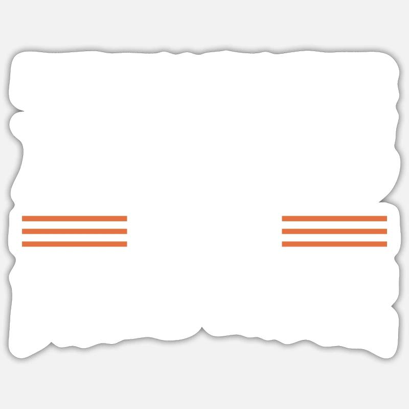 charpentier tshirts apprenti menuisier - Sticker taille S (10 x 10 cm) - blanc mat