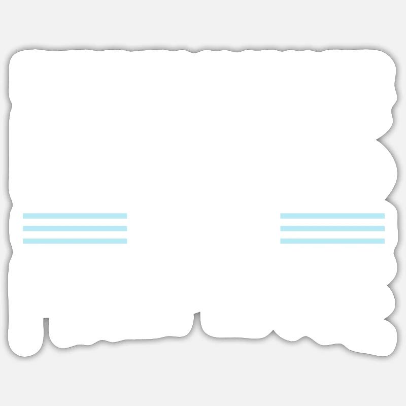 devis ébéniste laisse jouer les t-shirts de charpentier Sticker taille S (10 x 10 cm)