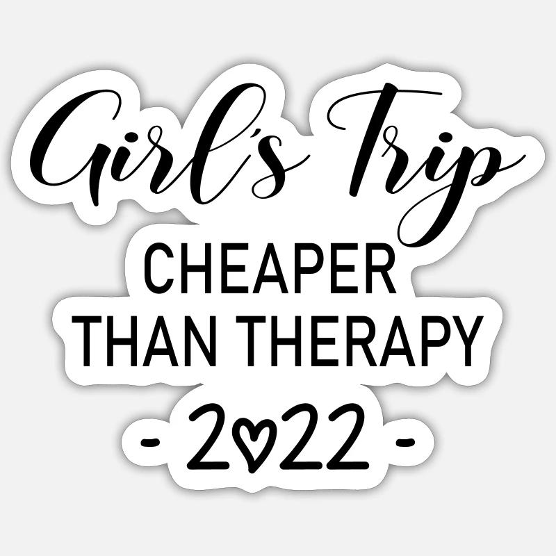 Girl's Trip Sticker size S (10 x 10 cm)
