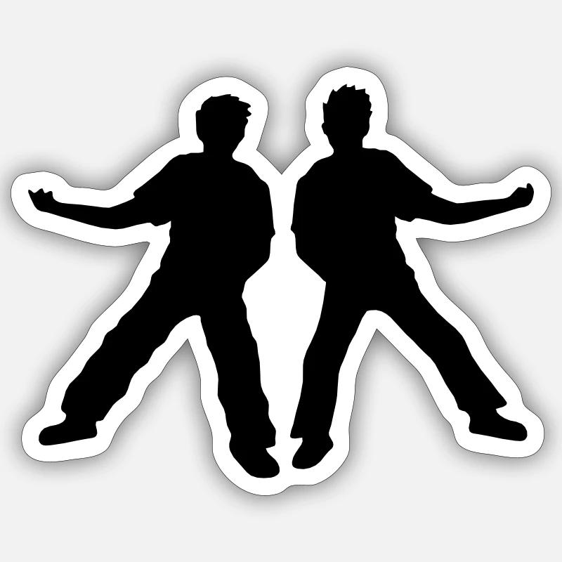 Sticker Größe S (10 x 10 cm) - 
