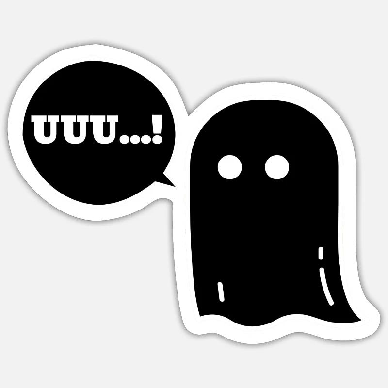 GHOST Sticker size S (10 x 10 cm)