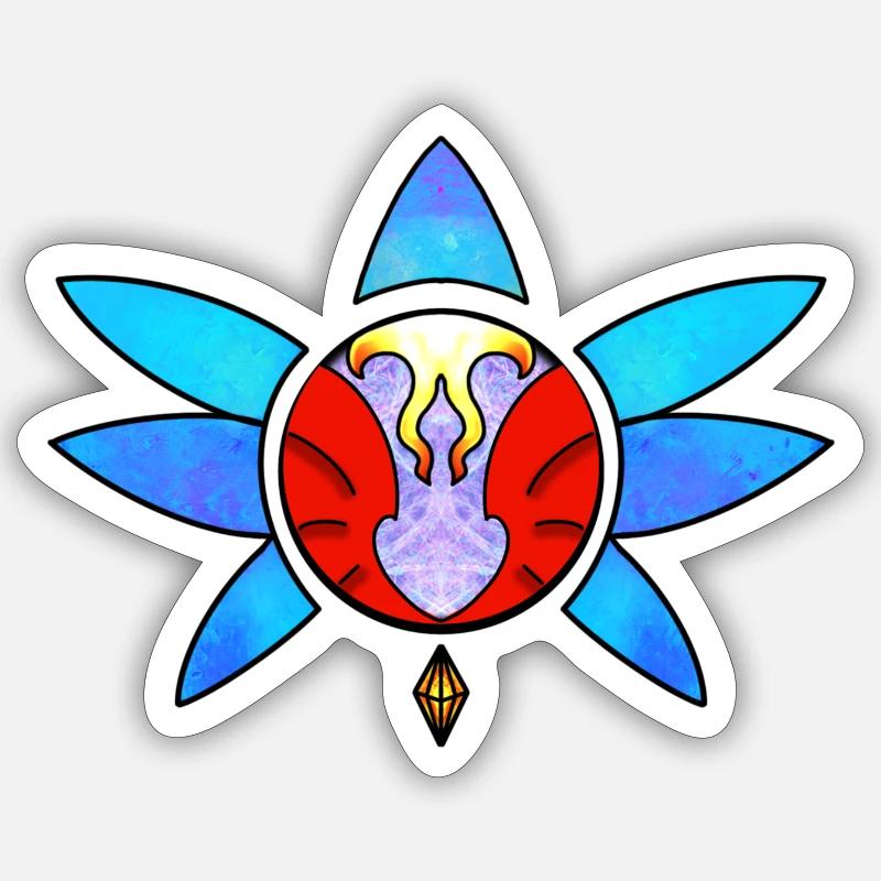 Sticker taille S (10 x 10 cm) - 