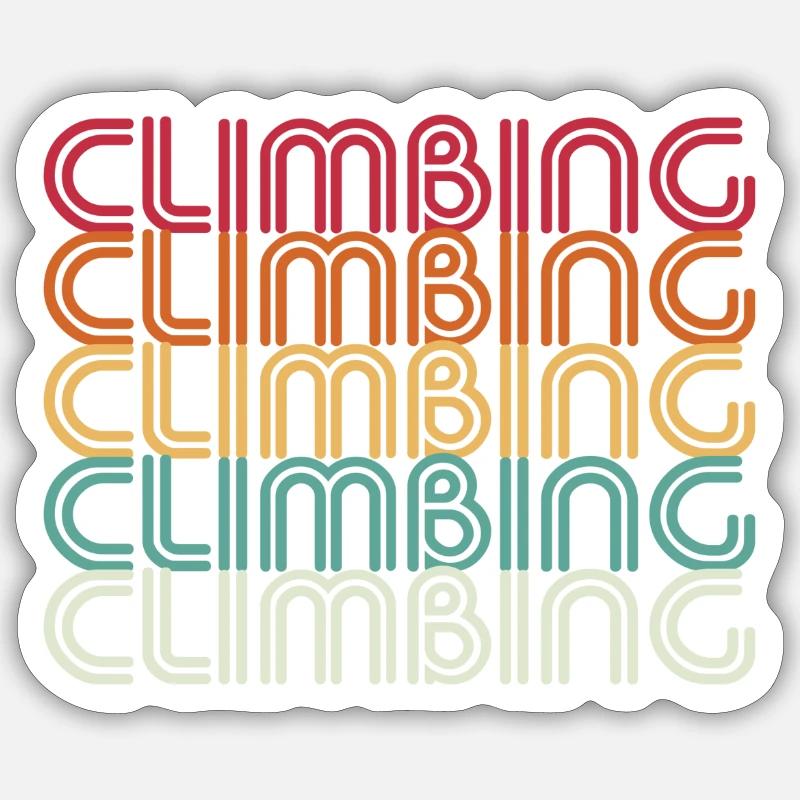 climbing Sticker Größe S (10 x 10 cm)