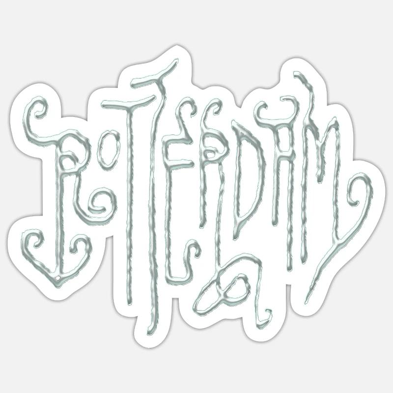 Rotterdam - Sticker taille S (10 x 10 cm) - blanc mat