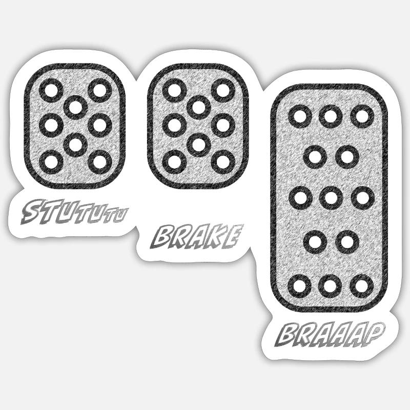 STUTUTU - Boost pressure Sticker size S (10 x 10 cm)