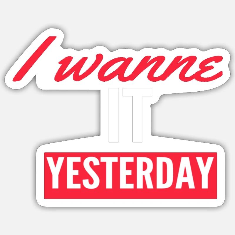 Sticker size S (10 x 10 cm) - 