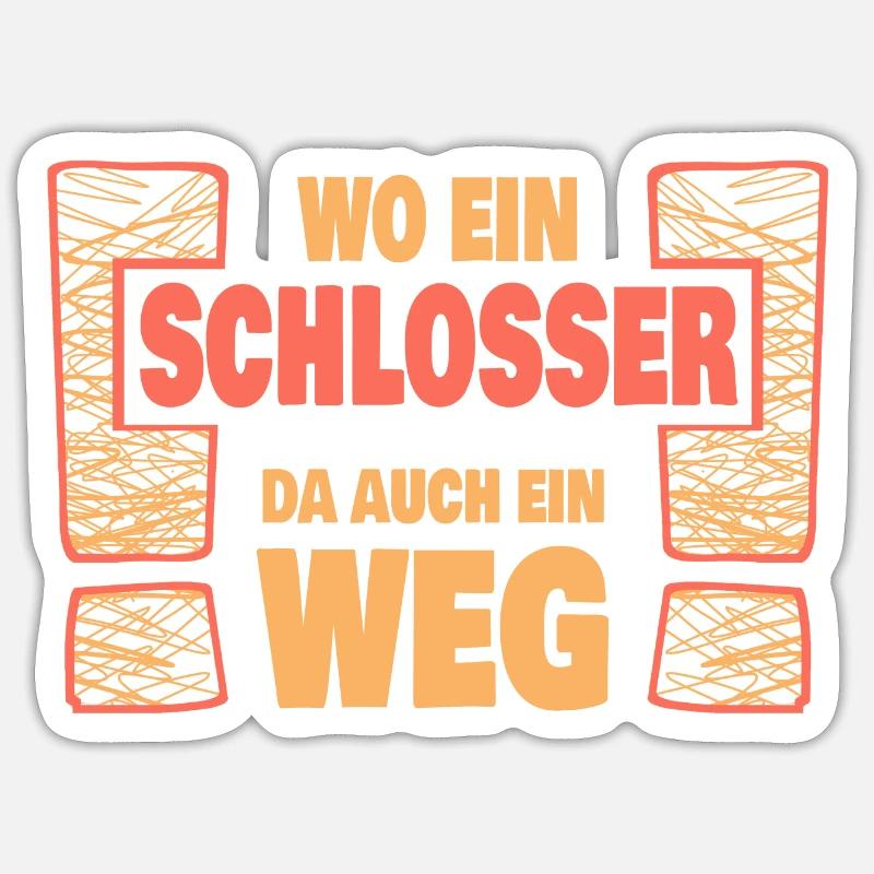 Sticker Größe S (10 x 10 cm) - 
