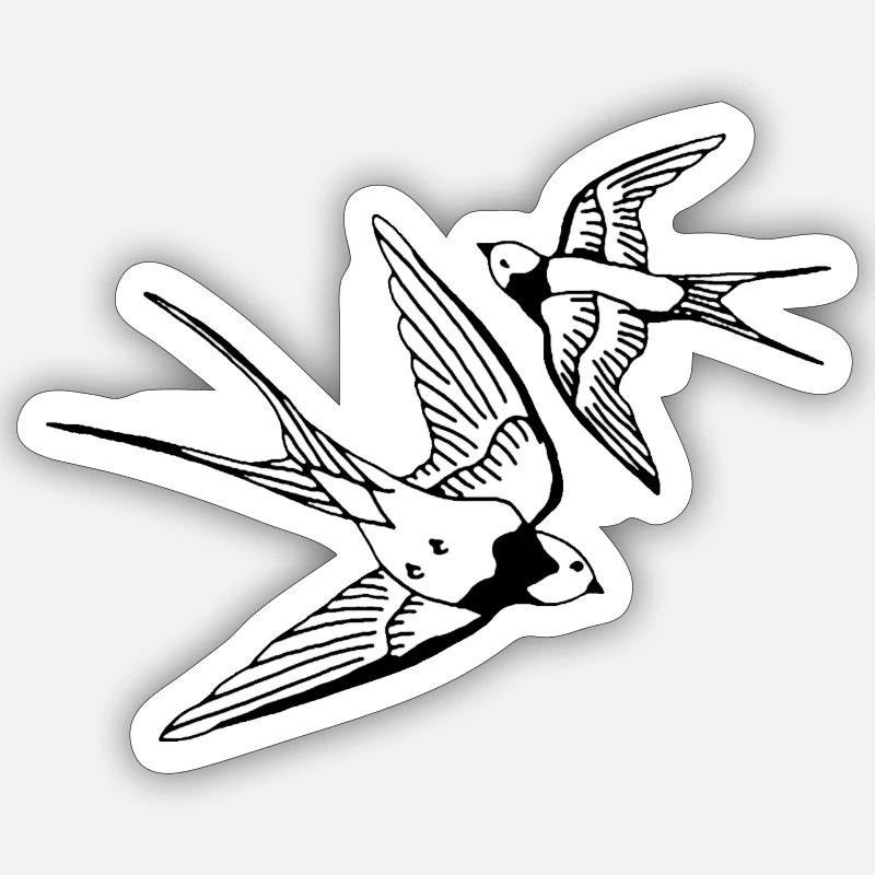 Sticker Größe S (10 x 10 cm) - 