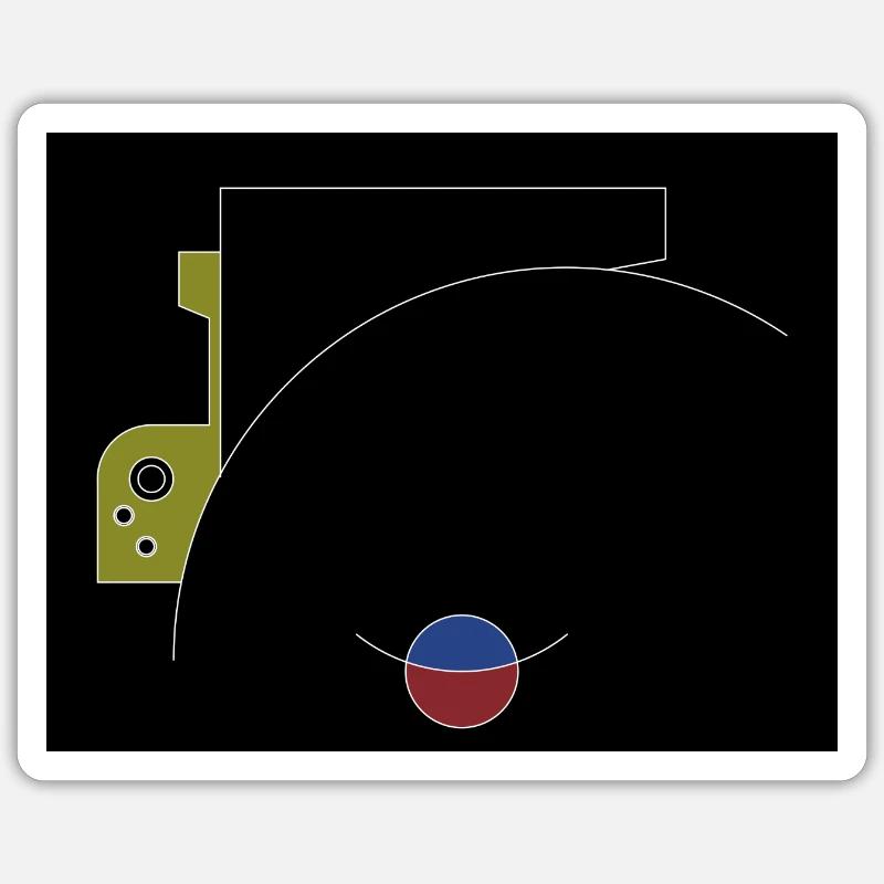 Sticker size S (10 x 10 cm) - 