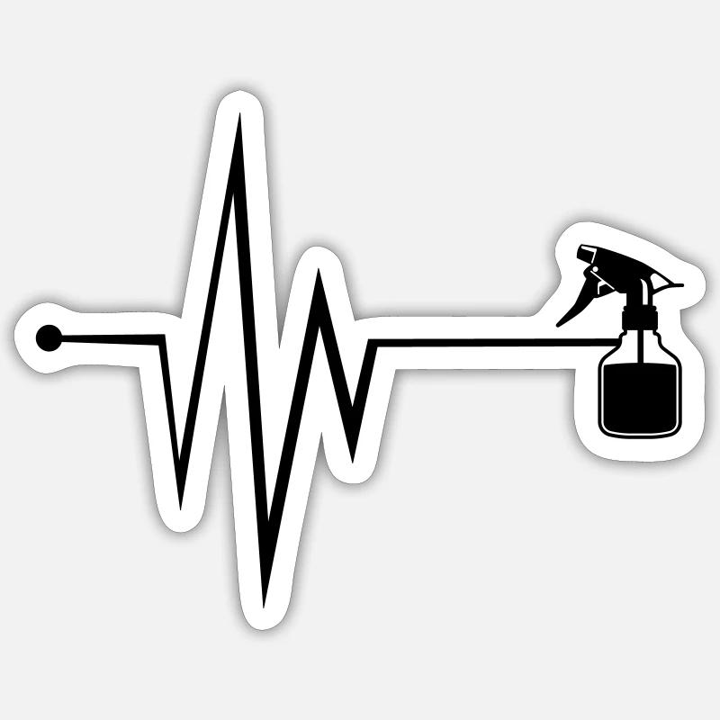 Sticker Größe S (10 x 10 cm) - 